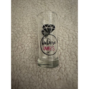 Future Mrs. Diamond Shot Glass Bridal Wedding Party Favor